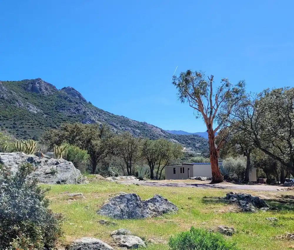 Emplacement de camping au Camping La'Bel Balagne en Haute Corse